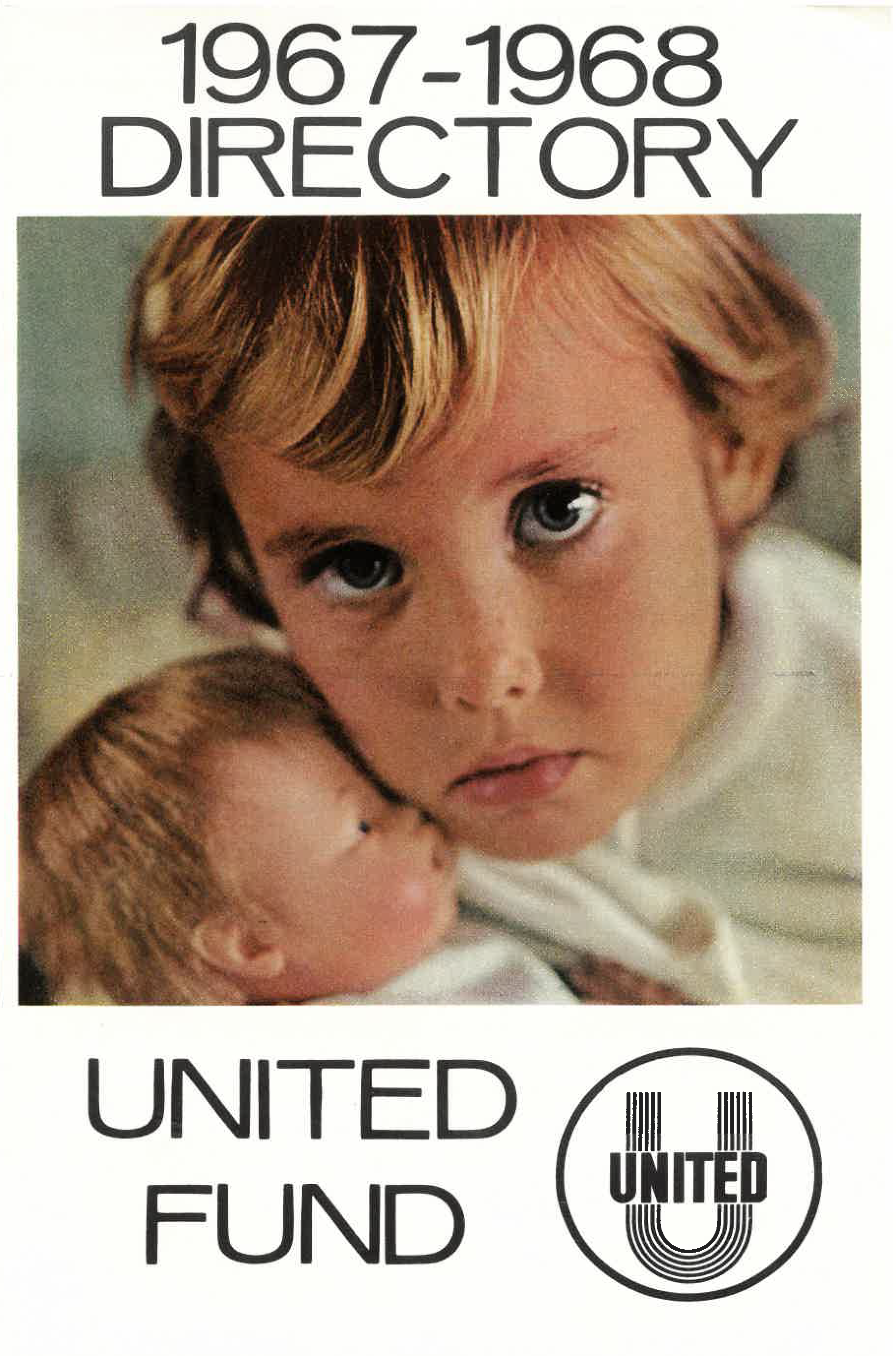 1967-1968 United Fund allocations directory cover image