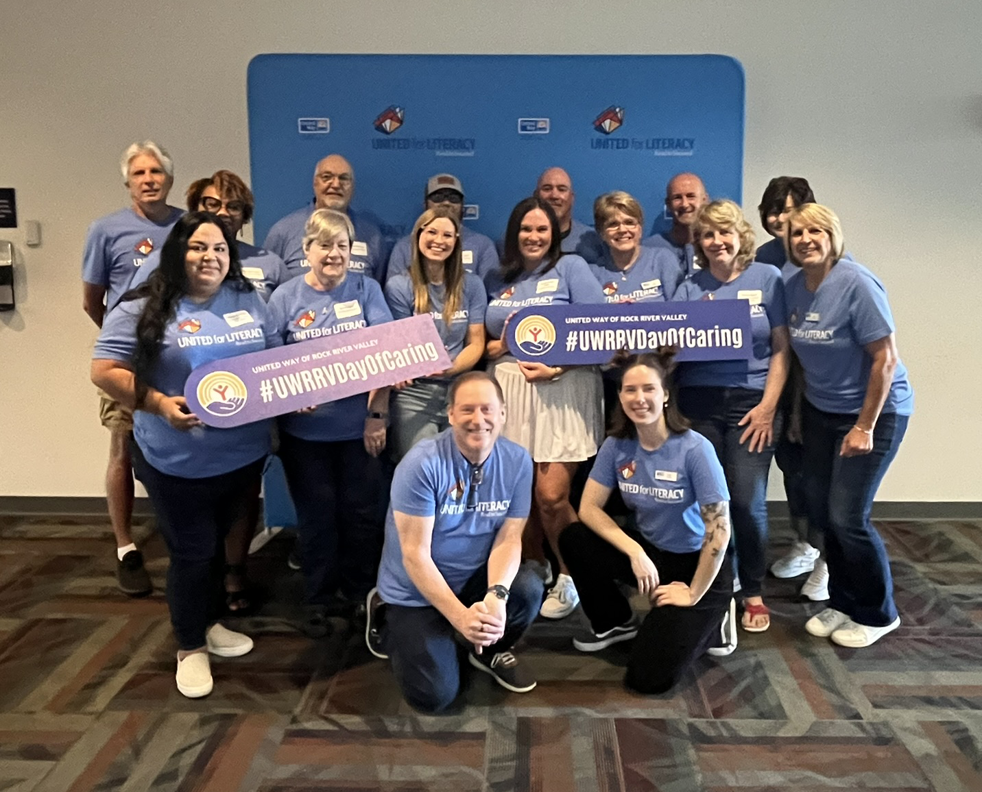 UWRRV staff and board at Day of Caring 2024