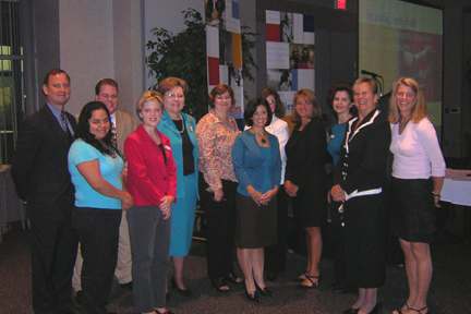 United Way staff photo, 2004